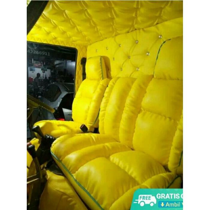 sarung jok cover jok sofa mobil canter, ragasa, hino, dyna, elf macan, elf giga, fuso, hino lohan, u