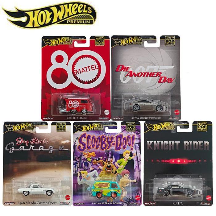 Mattel Hot Wheels Hdx63 G 2024 Pop Culture 1/64 Kool Kombi Aston Martin Vanquish Mazda Cosmo Collect