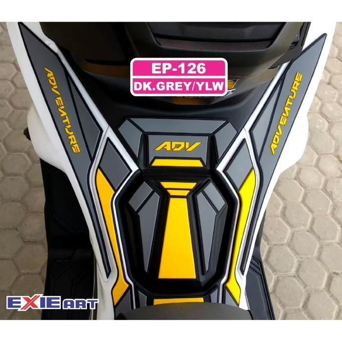 DECKPAD HONDA MOTORCYCLE ADV 150 - STIKER RUBBER TANKPAD ADV 150 - AKSESORIS ADV OSEAN