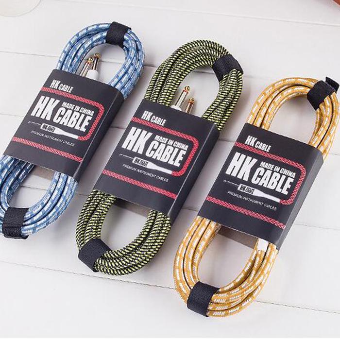Kabel Instrumen Gitar Listrik Kabel AMP Tidak Ada Suara
