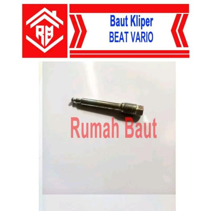 Baut kliper untuk Beat Vario silver ( 2 pcs )