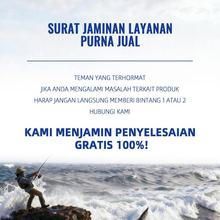 new - joran pancing set 1.8m 6 bagian spinning fishing rod reel set fiber glass telescopic untuk air