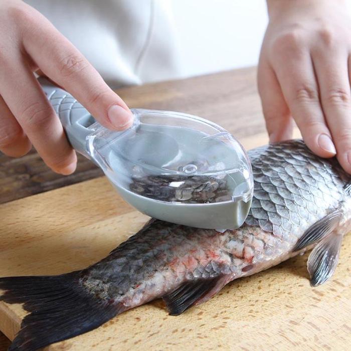 Fish Skin Brush Scraping Fishing Scale Brush Graters Fast Remove Fish
