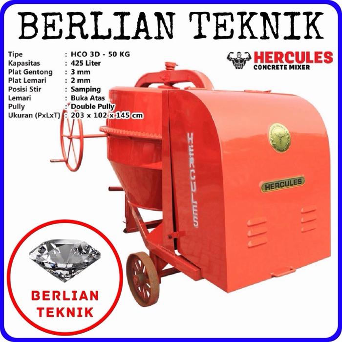 Beton Molen Concrete Mixer Semen Hercules HC 03 D / 425 Liter / 50 KG