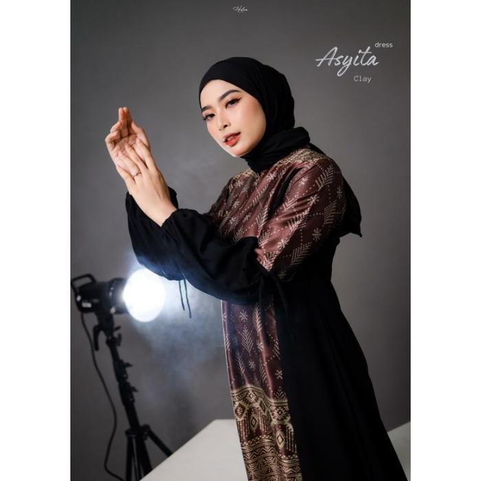GAMIS ASYINTA HALWA APPAREL//GAMIS HALWA APPAREL// GAMIS TERBARU 2024 ORIGINAL BRAND. pusatnya brand