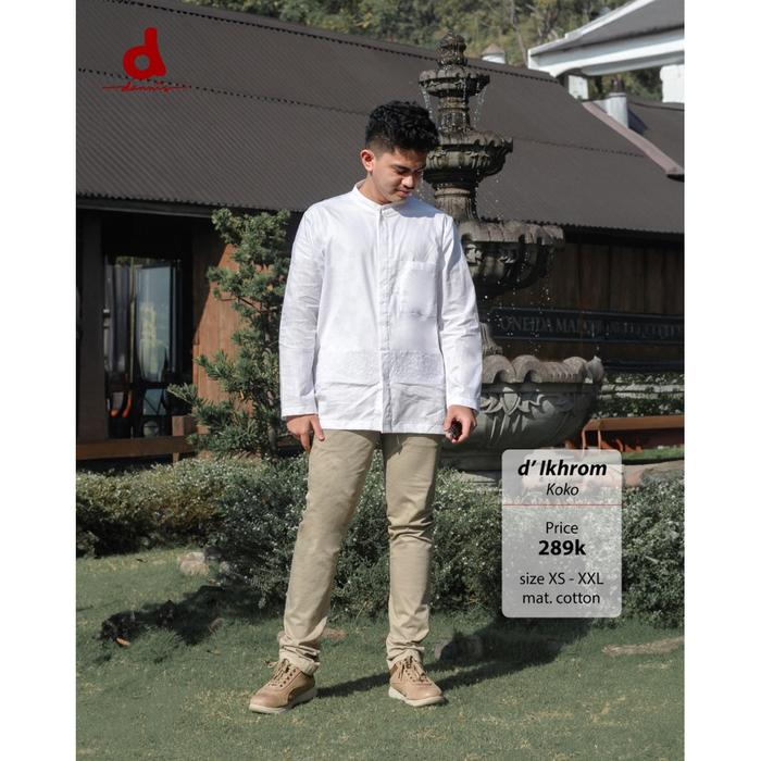 Safitiri Sarimbit Dannis D’Ikhrom/Abaya Dan Koko Dannis Putih