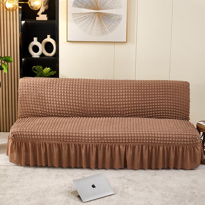 PGOODS - CSBR135 Cover Sofabed Sarung Sofabed Elastis Motif Rumbai
