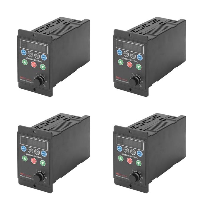 4X 220V 750W Single-Phase Input 3-Phase Output Motor Driver Frequency