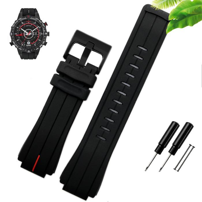 Rubber Watchband for Timex WATCH Tide T2N720 T2N721 TW2T76300 High Quantity Waterproof Silicone Leat