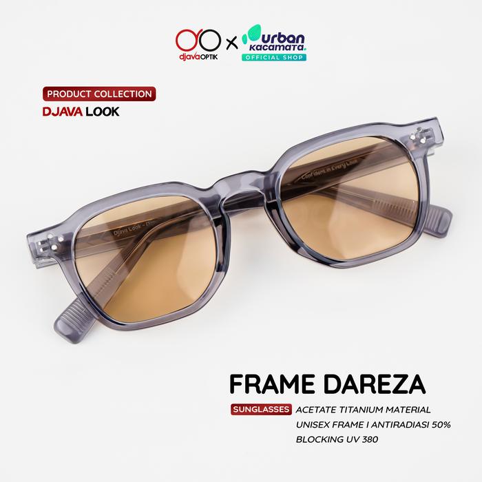 DJAVA X URBAN - Frame Dareza Djava Look Khusus Frame Only Kacamata Sunglasses Eyewear