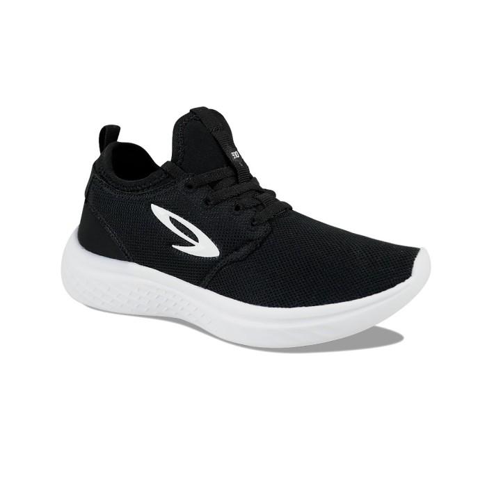 U㊛2Q 910 NINETEN KURENAI KIDS SEPATU ANAK -HITAM PUTIH U㊛VD