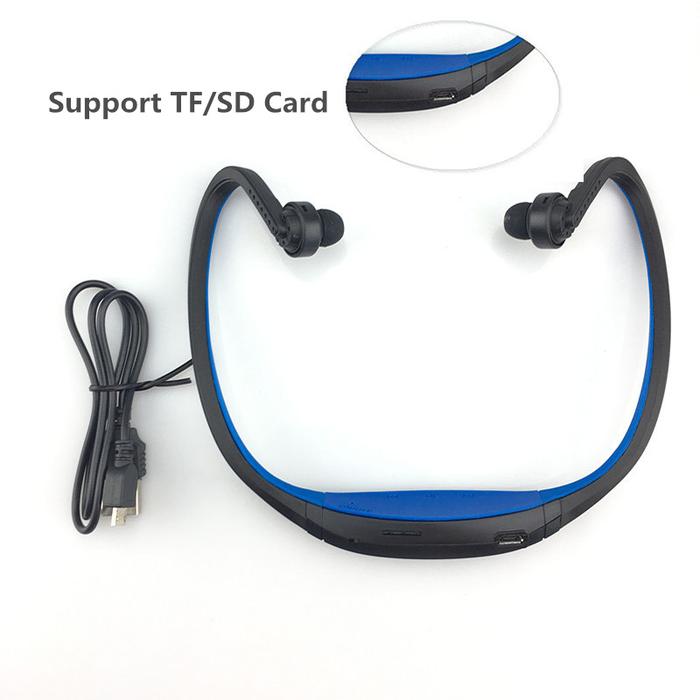 Sport Wireless Neckband Headphone Bluetooth Earphone Handsfree