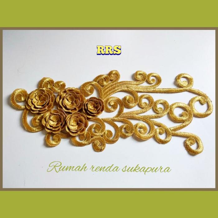 READY STOCK RENDA BORDIR BUNGA / RENDA BORDIR DADA