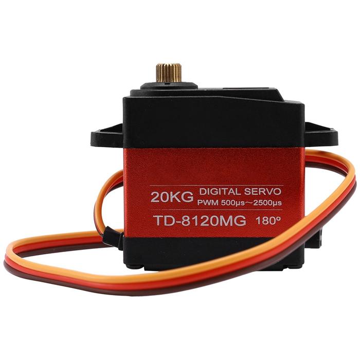 Td-8120Mg Waterproof Metal Gear Digital Servo With 20Kg High Torque