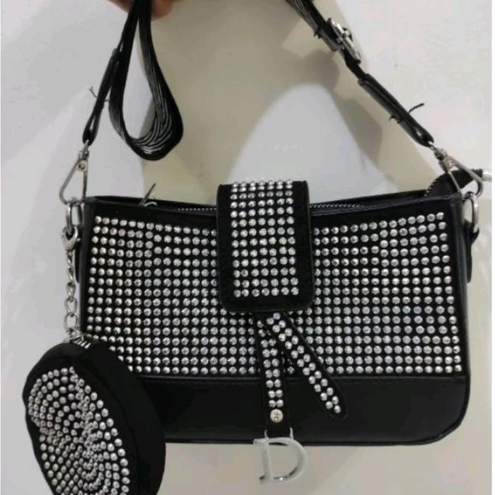 tas pesta bling mewah /tas pesta import terbaru