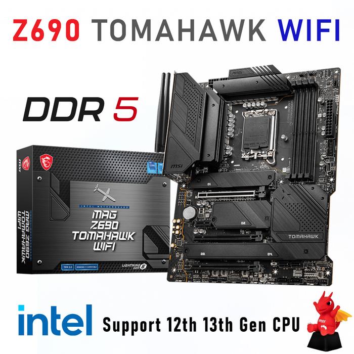 LGA1700 MSI MAG Z690 TOMAHAWK WIFI Motherboard Intel Z690 Mainboard