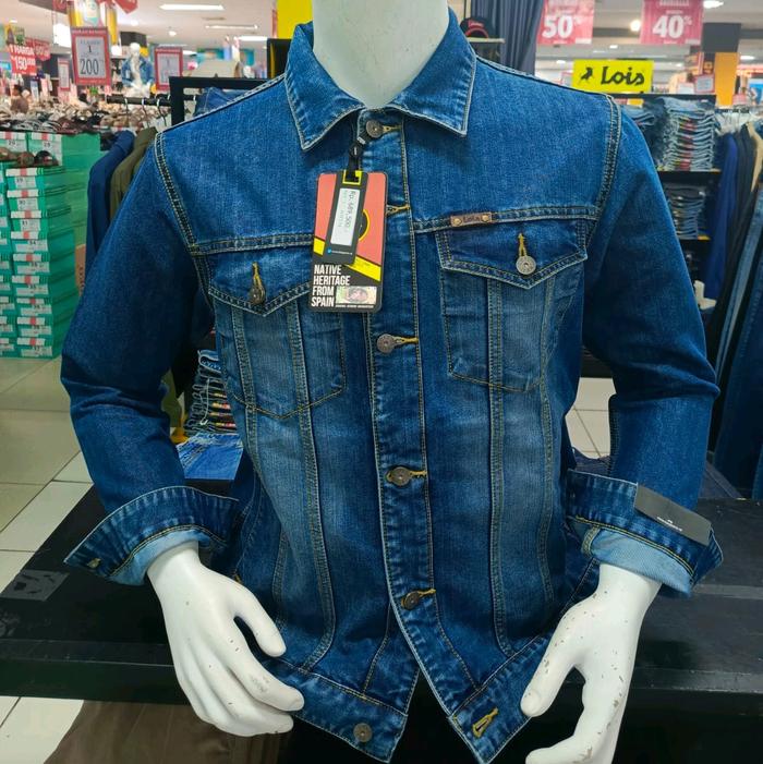 JAKET LOIS JEANS ORIGINAL TERBARU PROMO JAKET PRIA JEANS DENIM PROMO