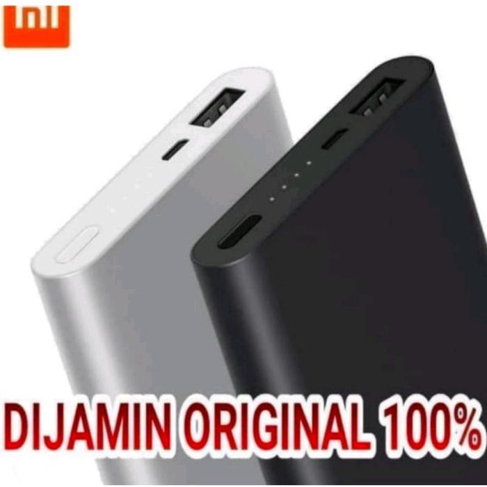 POWERBANK 10000MAH / POWER BANK XIAOMI MI 1 USB PORT 10000 MAH GARANSI