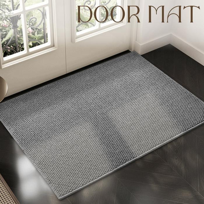 Keset Pintu Depan Keset Kaki Outdoor Mat Premium Tebal Anti Slip & Cantik Keset Pintu Anti Slip