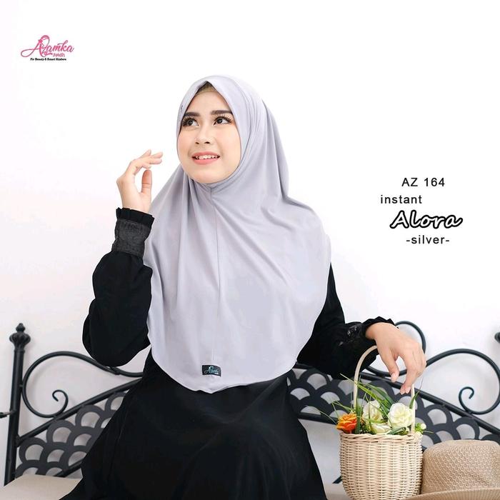 bergo terbaru/bergo kekinian/bergo alora azamka Kerudung