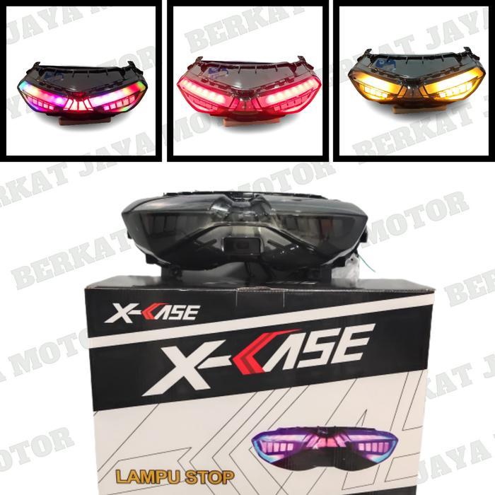 STOPLAMP LAMPU STOP NMAX NEW 2020 2021 2022 SEIN SEN LED RGB RAINBOW