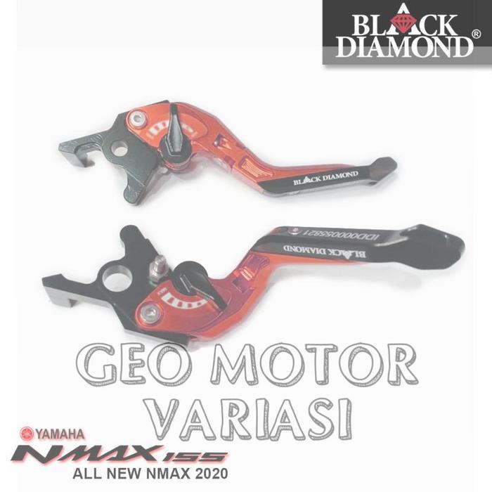 Heandle Rem + Lock Pengunci Pcx-160 / Pcx-150 / Vario160 ABS / Adv-150 / Nmax-155 2015 - 2022 Black 
