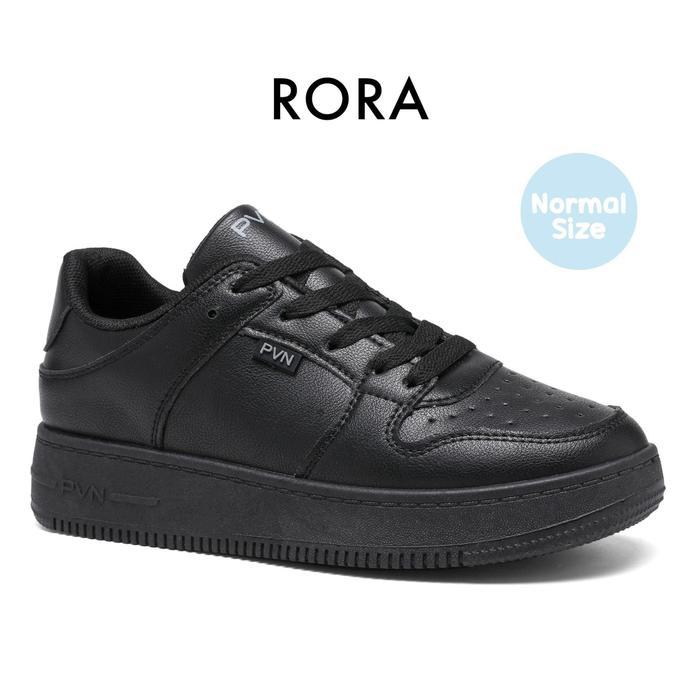 Pvn Heejin Back To School Sepatu Sekolah Hitam Classic Sneakers Ack 332