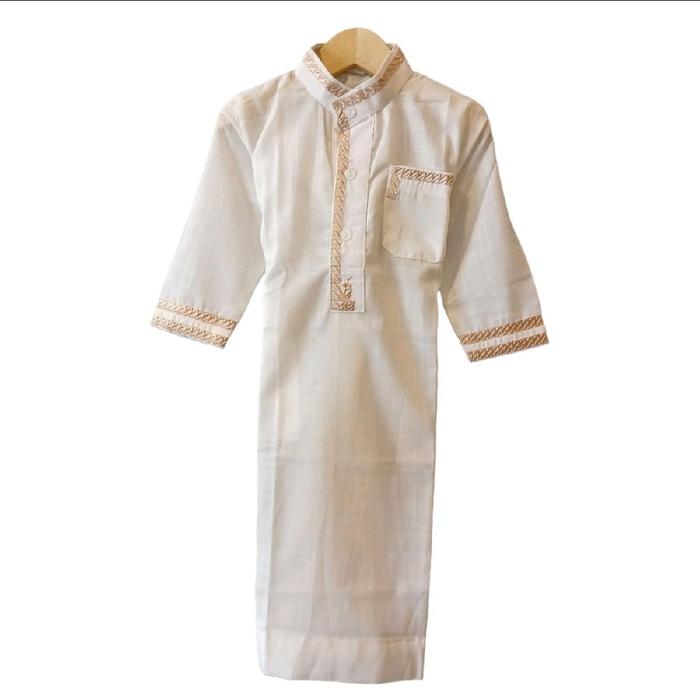 Jubah Anak Nabila No. 2 – Baju Muslim Anak Laki Laki / Gamis Anak Nyaman & Elegan