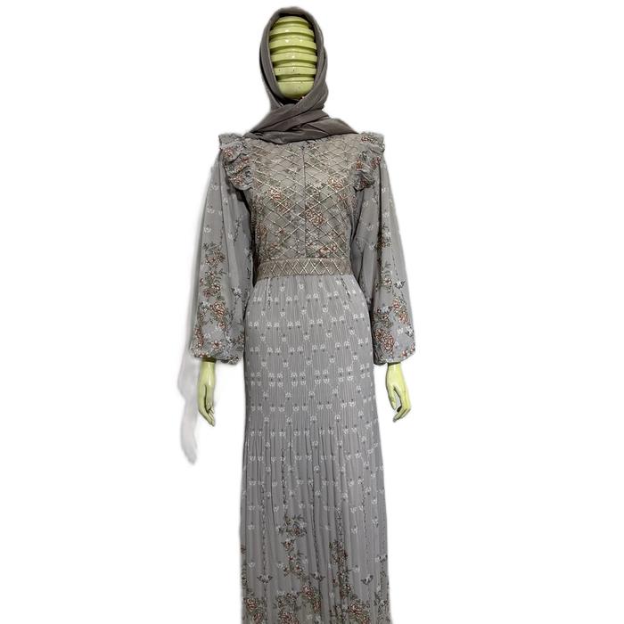 Long dress korean gamis gratias fashion gamis bunga long dress