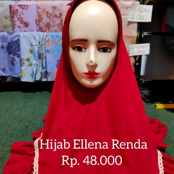 Hijab Ellena Dewasa Renda