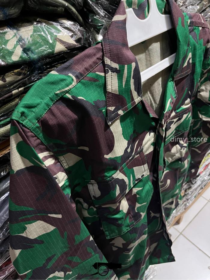 Stelan Baju TNI PDL SRITEX Produksi