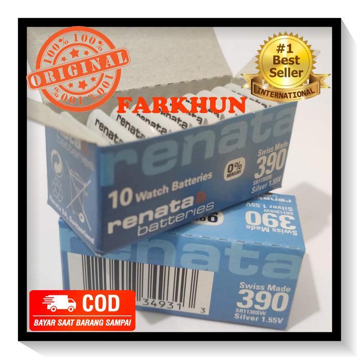 Ready Original Baterai Renata 390 Sr1130Sw Battery Sr 1130 Sw Batrei 1130Sw