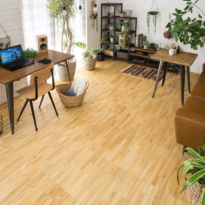 Wood Sungkai Polos 140 x 200 [U005] - Wood Carpet, Karpet Kayu Solid Sungkai Polos, Tikar Kayu Solid