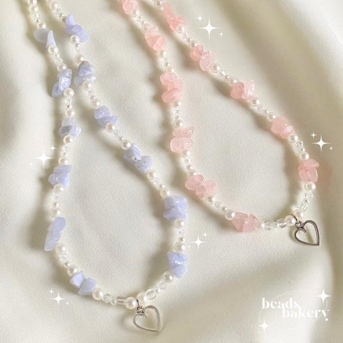 Diana Neklace | Quartz Neklace |  Kalung |  Aksesoris | by beads bakery