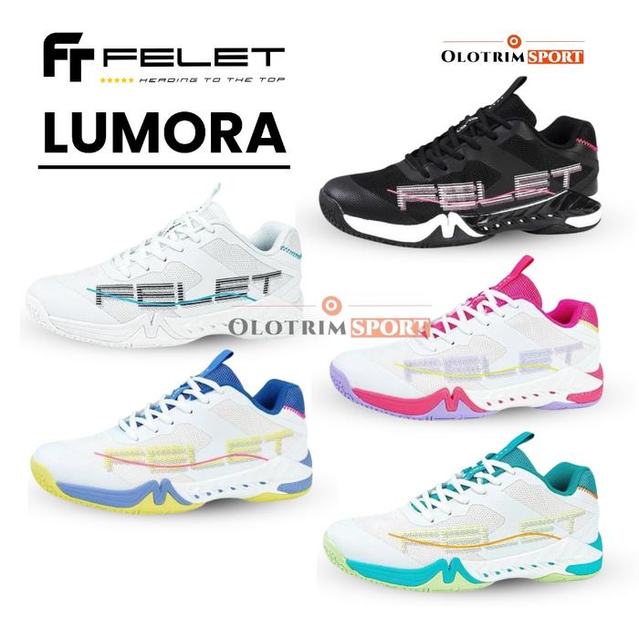 Sepatu Badminton FELET LUMORA Badminton Shoes Felet Original