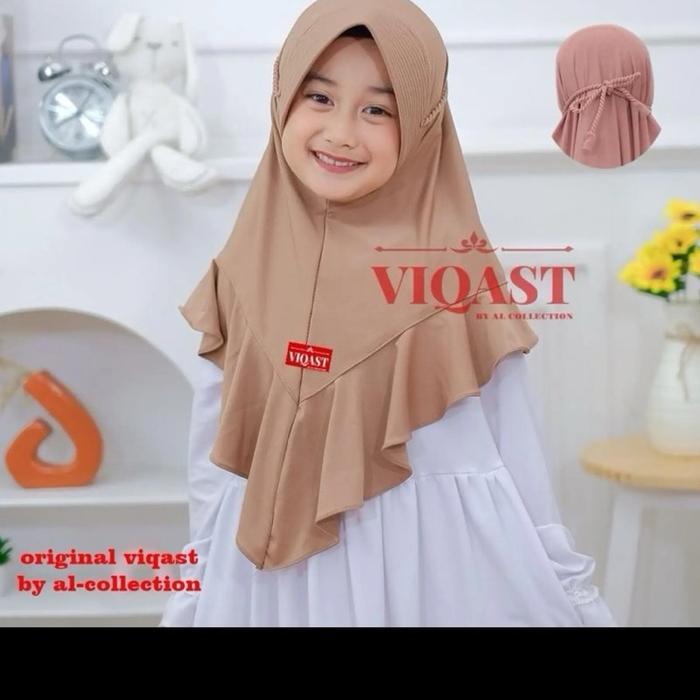 Jilbab Anak Tanggung Marlina / Kerudung Marlina Jersey 4-7 Tahun