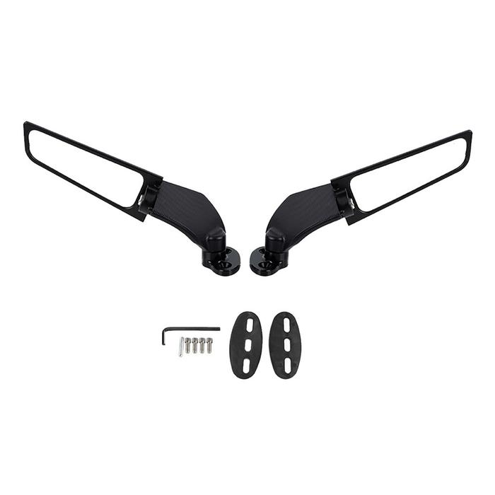 Spion Sepeda Motor, Kaca Spion Sepeda Motor Sayap Angin Aluminium