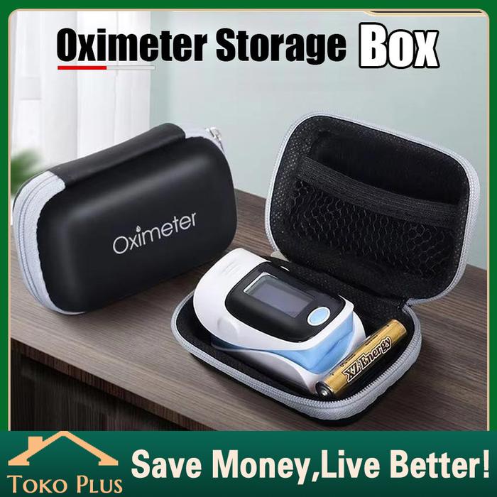 Tas Dompet Oximeter Fingertip / Casing Storage Bag Pulse Oximetri