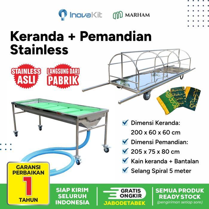 Ready Bisa Cod - 1# Set Keranda Mayat Dan Pemandian Jenazah Lengkap #Gratisongkir