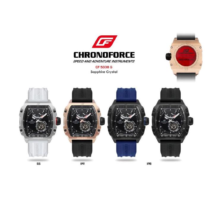 JAM TANGAN PRIA CHRONOFORCE CF 5338 G AUTOMATIC JAPAN MOVEMENT
