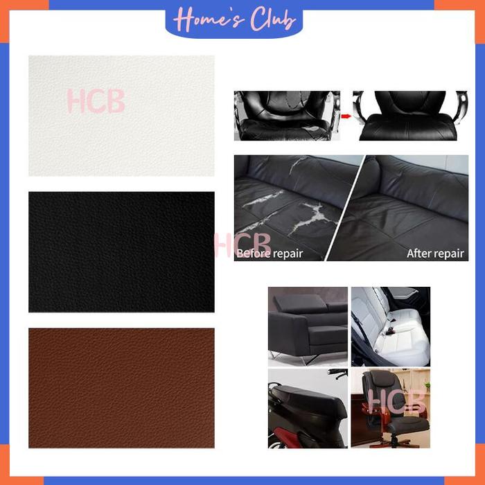 Sticker Kulit / Stiker Kulit Pengganti Kulit Sofa / Leather Sticker
