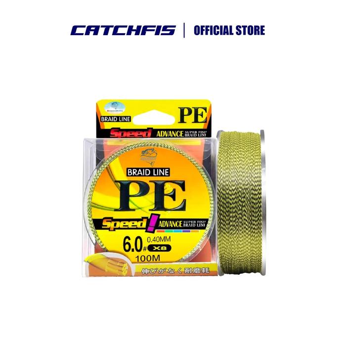 Catchfis - Tali Pancing Pe ZKK 100m Senar Pancing Pe Super Braided Line Japan Fishing Line Nylon PE
