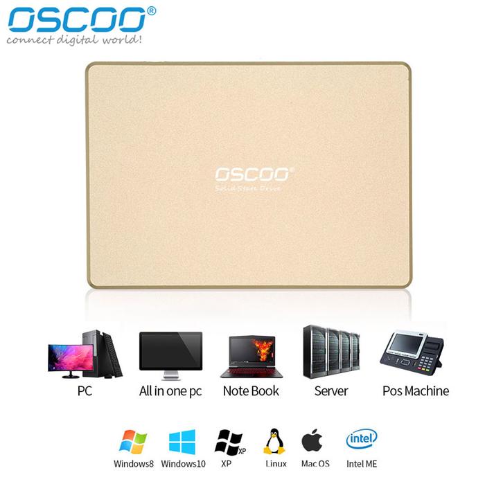 OSCOO 2.5''Sata3 Ssd MLC Flash 512GB Hard Disk Drive SSD 128GB 256GB