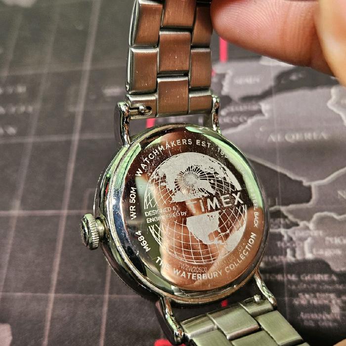 Jam Tangan Timex Waterbury Watches Stainless Steel