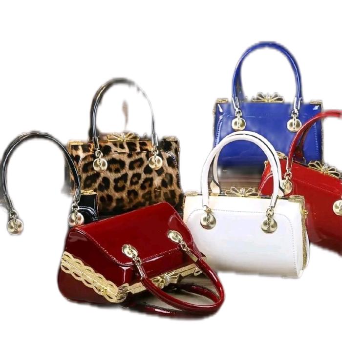 Tas Wanita Premium Glossy Behel untuk Pesta - Selempang