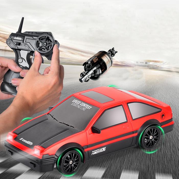 2.4G Drift Rc Car 4WD RC Drift Car Toy Remote Control For GTR Model AE86 Vehicle Car RC Racing Car T