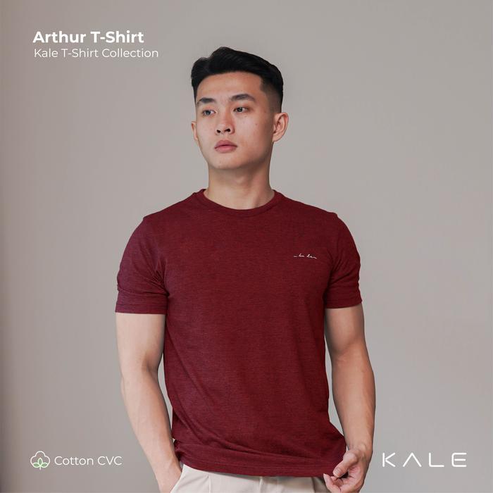 Kale ARTHUR SERIES / Atasan Kaos Pria / T Shirt Pria / Kaos Basic / Kaos Pria / T Shirt Polos / Arth