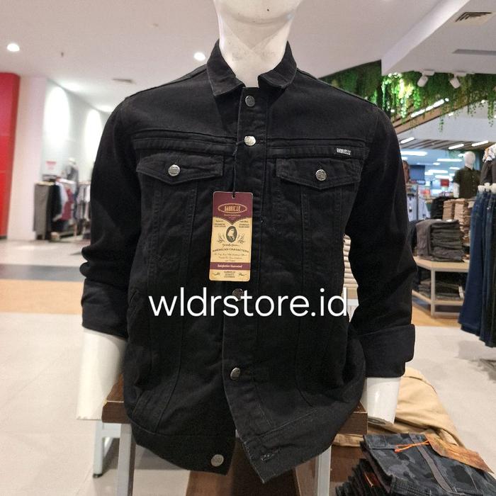 GABRIELLE ORIGINAL JAKET JEANS PRIA PREMIUM 007 BLACK MAMBA