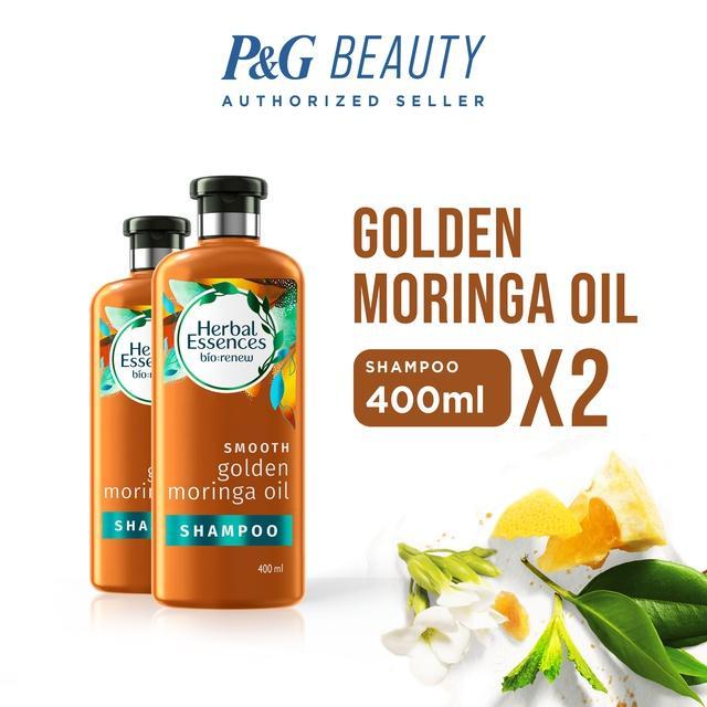 Herbal Essences Bio:Renew Smooth Golden Moringa Oil Shampo 400 ml