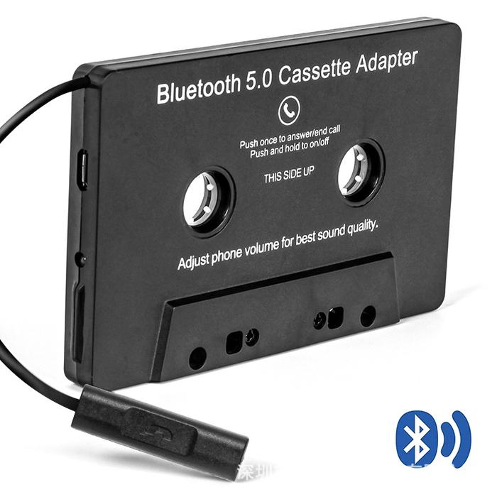 muslady BT Cassette Adapter for Car with Stereo Audio Wireless